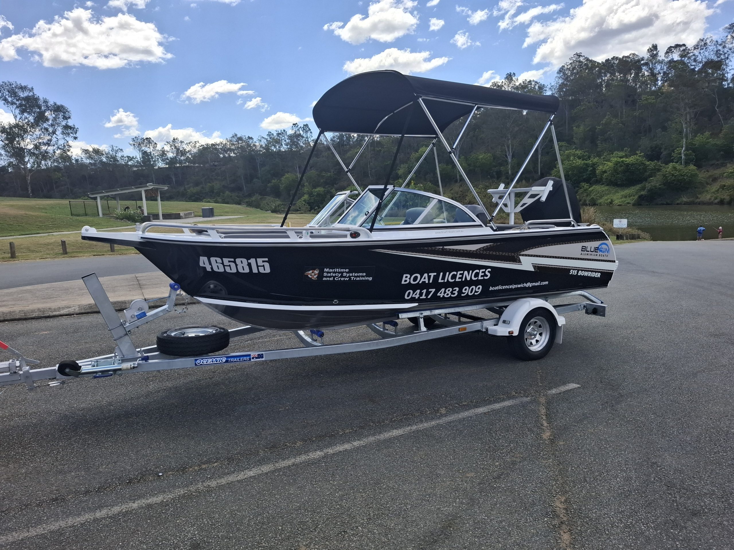 Blue Fin Training Boat